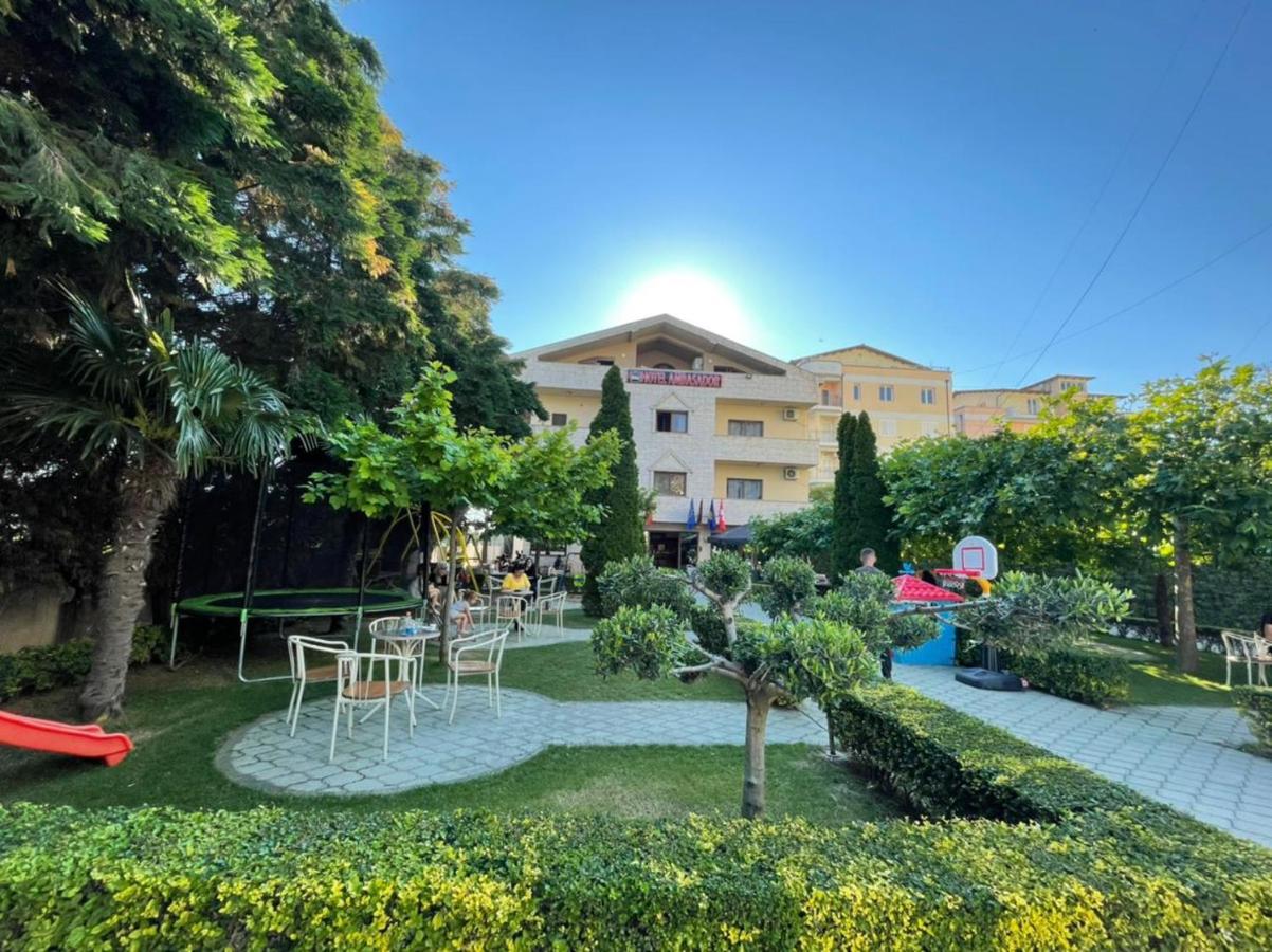 Hotel Ambasador Garden Lezhë Dış mekan fotoğraf