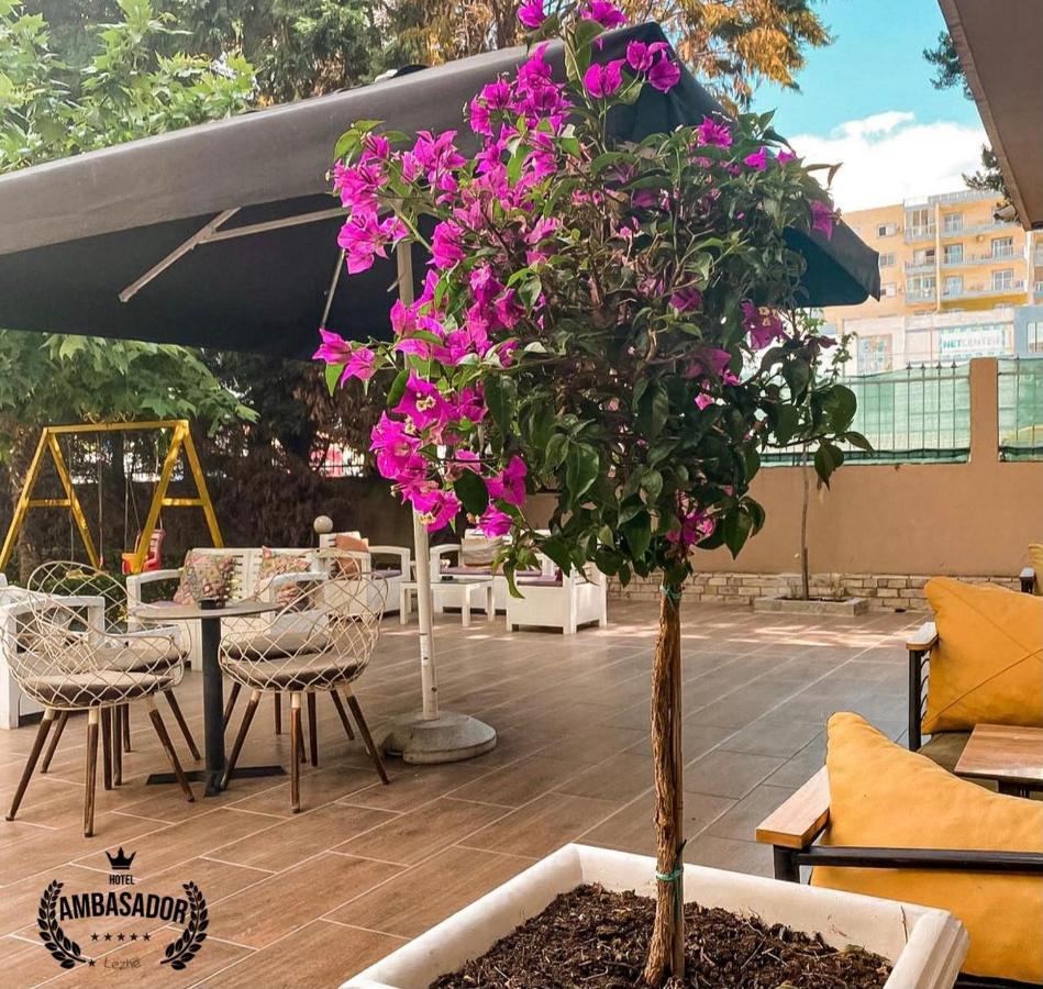Hotel Ambasador Garden Lezhë Dış mekan fotoğraf